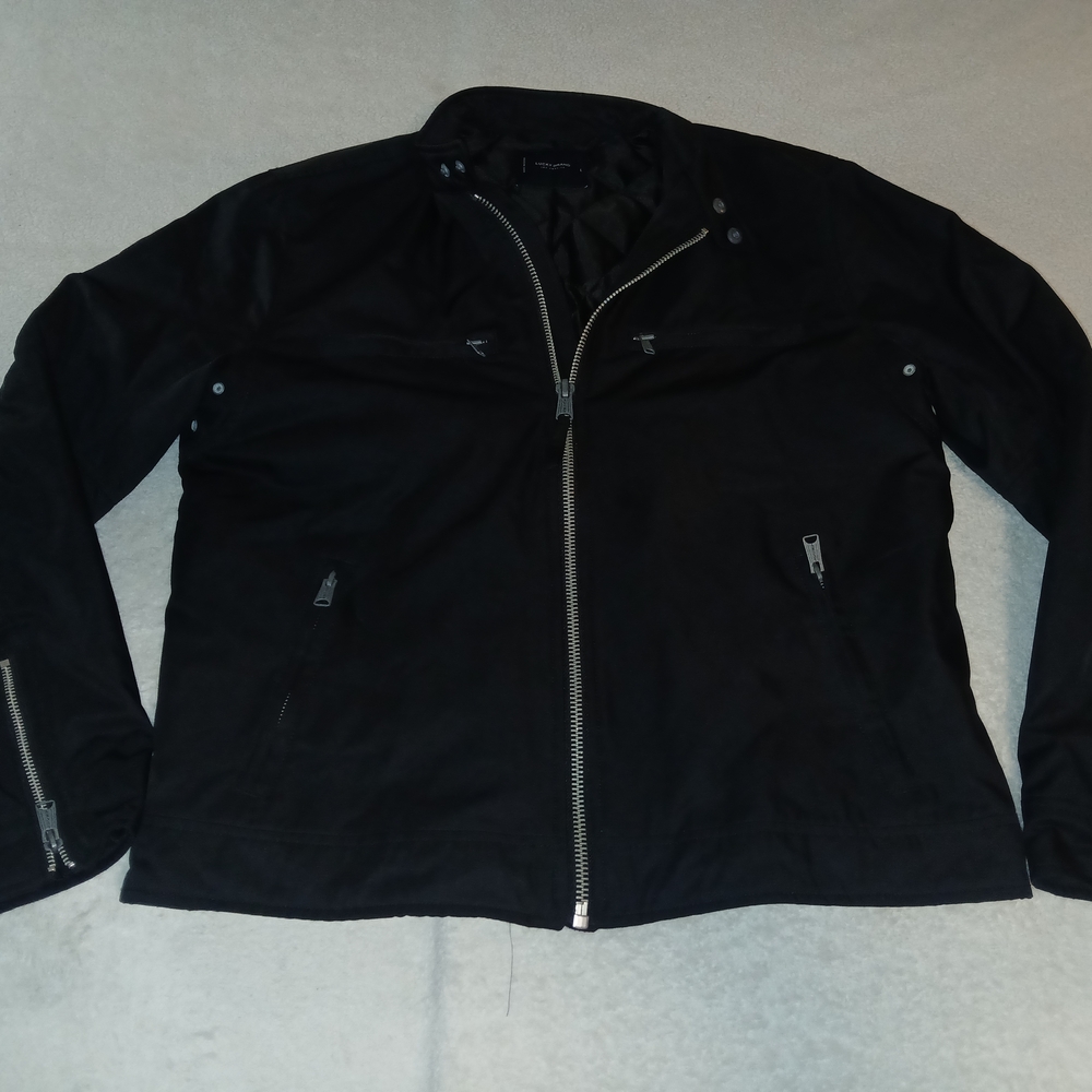 Lucky Brand Men's Black Lightweight Jacket
